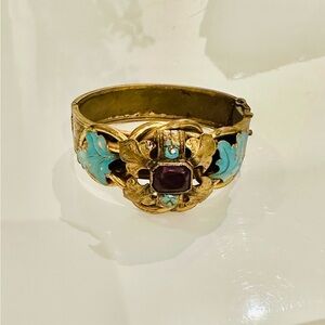 Vintage bracelet with Amethyst stone